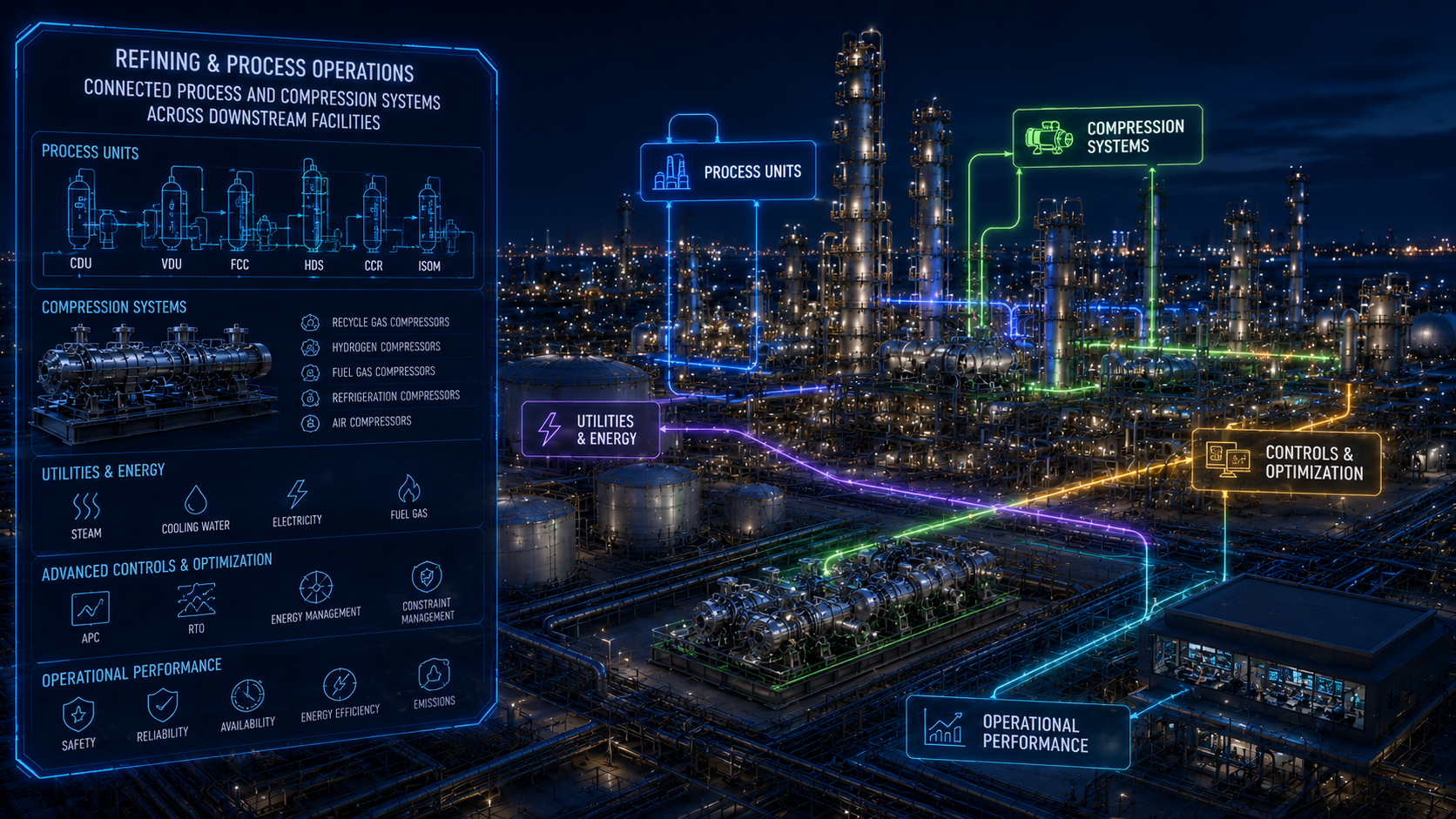 Downstream oil and gas